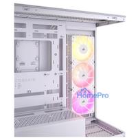 pc korpusas baltas - Corsair 3500X ARGB TG White (Baltas) - 11 nuotrauka