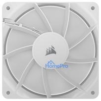 ventiliatoriai 120 mm - Corsair RS120 120 mm Korpuso Ventiliatorius 3 vnt Balta (White) - 8 nuotrauka