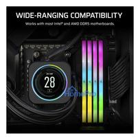 ddr5 - Corsair Vengeance RGB DDR5 2GB, Pilka (Grey) - 2 nuotrauka