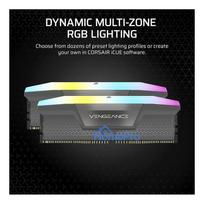 ddr5 - Corsair Vengeance RGB DDR5 2GB, Pilka (Grey) - 3 nuotrauka