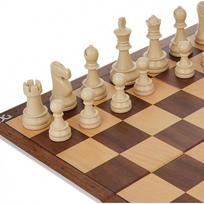 sachmatu figuros - DGT chess starter box brown - 4 nuotrauka