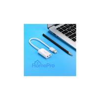 ugreen mini usb - Ugreen US205 30143 USB 2.0 - 3,5 mm External Sound Adapter white - 2 nuotrauka