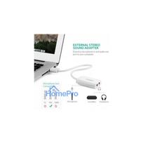 ugreen mini usb - Ugreen US205 30143 USB 2.0 - 3,5 mm External Sound Adapter white - 3 nuotrauka
