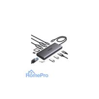 usb c 100w - UGREEN Revodok Pro 210 USB-C prijungimo stotelė Juoda (Black) - 2 nuotrauka