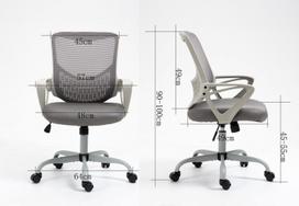 office chair - Activejet YK507 Pilka (Grey) - 8 nuotrauka