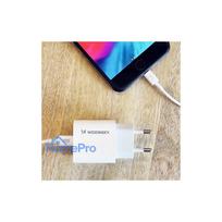 usb c pakrovejas - Įkroviklis Wozinsky, USB Type-C, 100 cm, balta, 20 W - 3 nuotrauka