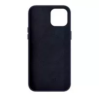 iphone 14 nugarele - Evelatus Apple iPhone 14 Natūralios Odos Dėklas su MagSafe - Mėlynas (Blue) - 2 nuotrauka