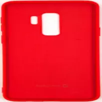 samsung galaxy s9 deklas - Korpuso galas, galinis dangtelis Evelatus         Samsung      S9 Soft Touch Silicone       Red - 2 nuotrauka