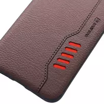iphone korpusas - Korpuso galas, galinis dangtelis Evelatus         Apple      iPhone X Shooter       Brown - 2 nuotrauka