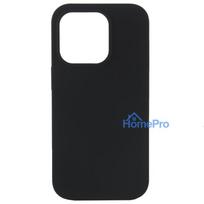deklai iphone 14 silicone - Evelatus "Premium Soft Touch Silicone Case iPhone 14 Pro Max" Black - 2 nuotrauka