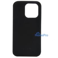 deklai iphone 14 silicone - Evelatus "Premium Soft Touch Silicone Case iPhone 14 Pro Max" Black - 3 nuotrauka
