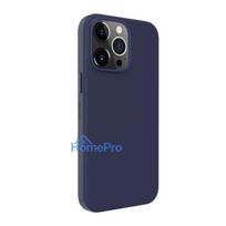 apple iphone 14 pro max leather case - Evelatus iPhone 14 Pro Max natūralios odos dėklas su MagSafe - Mėlynas (Blue) - 2 nuotrauka