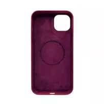deklai iphone 14 silicone - Evelatus "Premium Magsafe Soft Touch Silicone Case iPhone 14 Plus" Plum - 2 nuotrauka