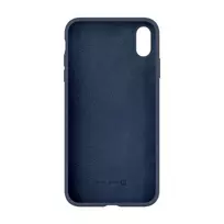 iphone xs max deklas - Korpuso galas, galinis dangtelis Evelatus         Apple      iPhone Xs Max Soft Case with bottom       Midnight Blue - 2 nuotrauka