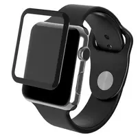apple watch plevele - Apsauginis stiklas Evelatus         Apple      Watch 38 mm PMMA+PET - 2 nuotrauka