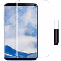 uv plevele - Apsauginis stiklas Evelatus         Samsung      S8 Plus 3D Hot Bending UV Glue - 3 nuotrauka