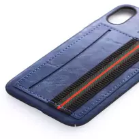 iphone korpusas - Korpuso galas, galinis dangtelis Evelatus         Apple      iPhone X Cubit       Blue - 2 nuotrauka
