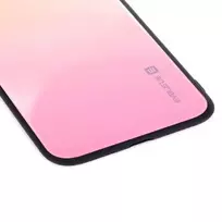 iphone korpusas - Korpuso galas, galinis dangtelis Evelatus         Apple      iPhone X/Xs Gradient Glass Case 1       Mild Melon - 2 nuotrauka