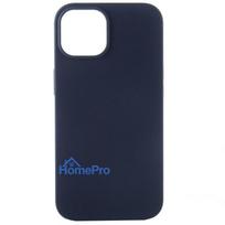 deklai iphone 14 silicone - Evelatus "Premium Soft Touch Silicone Case iPhone 14 Pro Max" Midnight Blue - 2 nuotrauka