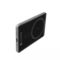 power bank wireless - Evelatus MagLink Elite PD20W 5000mAh Power Bank sidabrinis - 2 nuotrauka