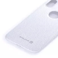 iphone korpusas - Korpuso galas, galinis dangtelis Evelatus         Apple      iPhone X Carbon       Silver - 2 nuotrauka