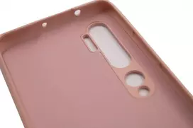 xiaomi mi 10 pro - Korpuso galas, galinis dangtelis Evelatus         Xiaomi      Note 10 Soft Silicone       Light Pink - 2 nuotrauka
