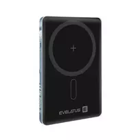 belaidis power bank - Evelatus MagLink Elite EVEP02PBMEB, 5000mAh, PD20W, belaidis įkrovimas, mėlynas - 3 nuotrauka