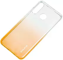 huawei p30 deklas - Korpuso galas, galinis dangtelis Evelatus         Huawei      P30 Lite Gradient TPU Case       Gold - 2 nuotrauka