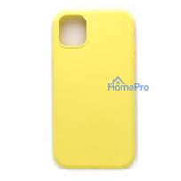 iphone 11 pro max korpusas - Korpuso galas, galinis dangtelis Evelatus         Apple      iPhone 11 Pro Max Soft Silicone       Yellow - 2 nuotrauka