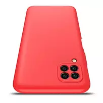 deklas huawei p40 lite - Korpuso galas, galinis dangtelis Evelatus               Huawei P40 Lite Soft Touch Silicone       Black - 2 nuotrauka