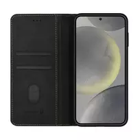 samsung galaxy s25 black - Evelatus "Book Case Galaxy S25" Black - 2 nuotrauka