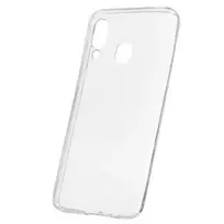 samsung a40 deklas - Korpuso galas, galinis dangtelis Evelatus         Samsung      A40 Silicon Case       Transparent - 2 nuotrauka