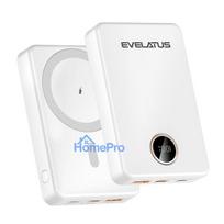 power bank 10000 mah - Evelatus Wireless Power Bank, 10000mAh, 22.5W, Type-C, balta - 2 nuotrauka