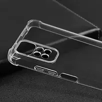 xiaomi redmi note 11 deklas - Evelatus Xiaomi Redmi Note 11/11S Military Shockproof Silicone Case TPU Transparent - 3 nuotrauka