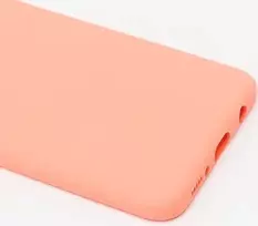 samsung galaxy a20 telefonas - Korpuso galas, galinis dangtelis Evelatus         Samsung      A20E Soft Touch Silicone       Beige - 2 nuotrauka