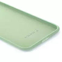iphone korpusas - Korpuso galas, galinis dangtelis Evelatus         Apple      iPhone 7/8 Soft Silicone       Mint - 2 nuotrauka