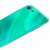 green screen - Evelatus Apple iPhone 7/8 Vanduo Ripple Full Color Electroplating Tempered Glass Case Žalias - 2 nuotrauka