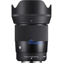 x mount fujifilm - Sigma 23mm F1.4 DC DN Contemporary Fujifilm X Juodas (Black) - 2 nuotrauka
