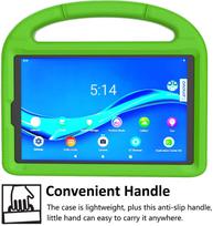deklas samsung kids - Reach Shockproof Kids skirtas Samsung X200/X205 Tab A8 10.5 2021, žalias - 6 nuotrauka