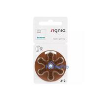 baterijos 312 - Siemens Signia 312 PR41 Klausos aparato baterijos 6 vnt. - 2 nuotrauka
