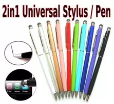 piestukas ekranui - iLike PN1 Universal 2 in 1 Stylus Pen Sidabras (Silver) - 2 nuotrauka