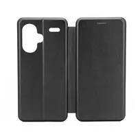 atverciamas telefonas - iLike Xiaomi Redmi Note 13 Pro Plus 5G Book Case Slim Juodas (Black) - 3 nuotrauka
