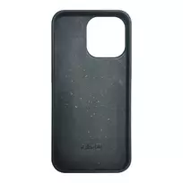 iphone 14 nugarele - iLike Apple iPhone 14 Pro Max Silicone Case - Juodas (Black) - 2 nuotrauka