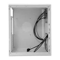 atx pc case white - Kompiuterio korpusas Sbox PCC-500W, balta - 4 nuotrauka