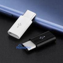type c i micro usb - Fusion Accessories Adapter Micro USB to USB Type-C Black - 3 nuotrauka