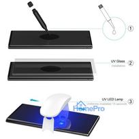 s21 ultra apsauginis stiklas - Riff "Full Screen Nano Glue Tempered Glass UV Lamp Galaxy S21 Ultra 5G" - 3 nuotrauka