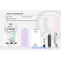 s21 ultra apsauginis stiklas - Riff "Full Screen Nano Glue Tempered Glass UV Lamp Galaxy S21 Ultra 5G" - 4 nuotrauka