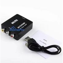 hdmi rca - Riff RCA to HDMI Converter Full HD 1080p Juodas (Black) - 2 nuotrauka
