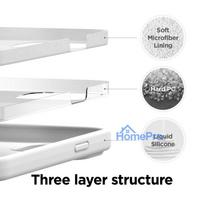 13 pro max apple - Riff "Soft Silicone Case iPhone 13 Pro Max" White - 4 nuotrauka