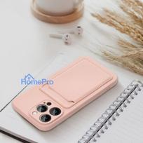 deklai iphone 14 silicone - Riff "Card Silicone Case iPhone 14 Plus" Pink - 6 nuotrauka
